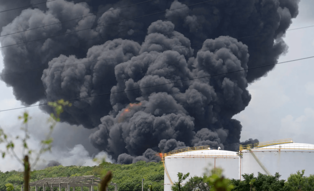 44766 古巴发生重大储油罐爆炸事件，122人受伤17人失踪！